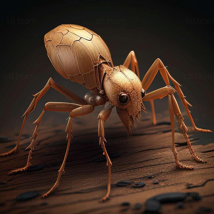 3D модель Myrmica luteola (STL)